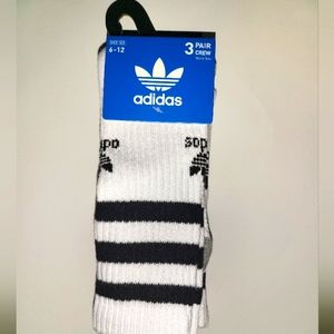 Adidas white unisex socks - 3 pack
